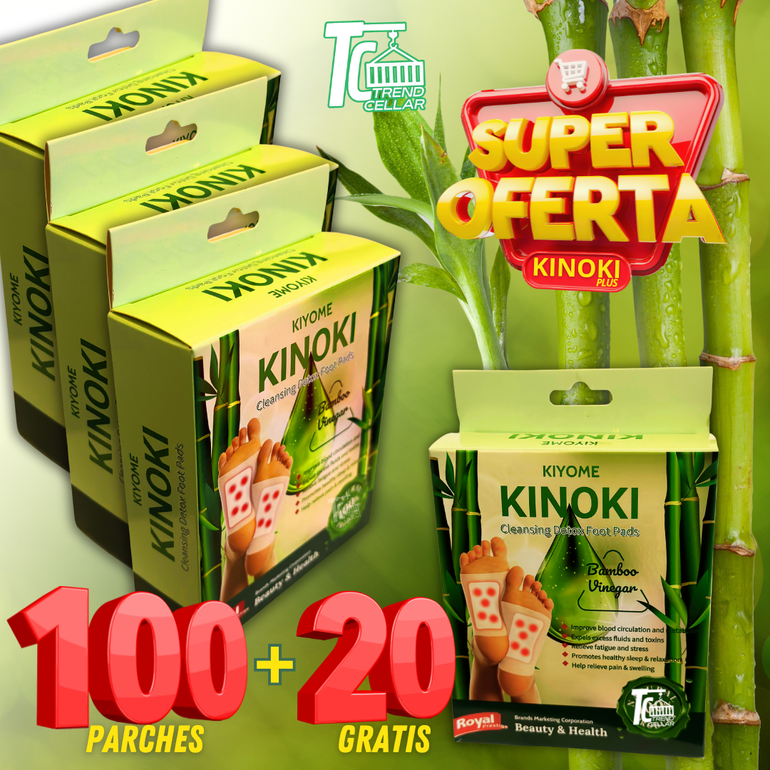 KINOKI PLUS 100 + 20 GRATIS